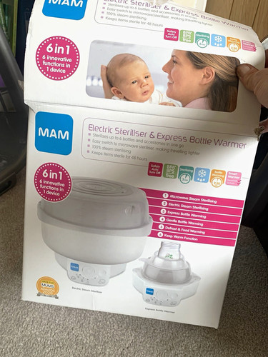Mam electric steriliser - 6-in-1,